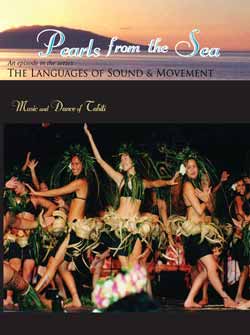 young girls dancing, wearing Tahitian clothing